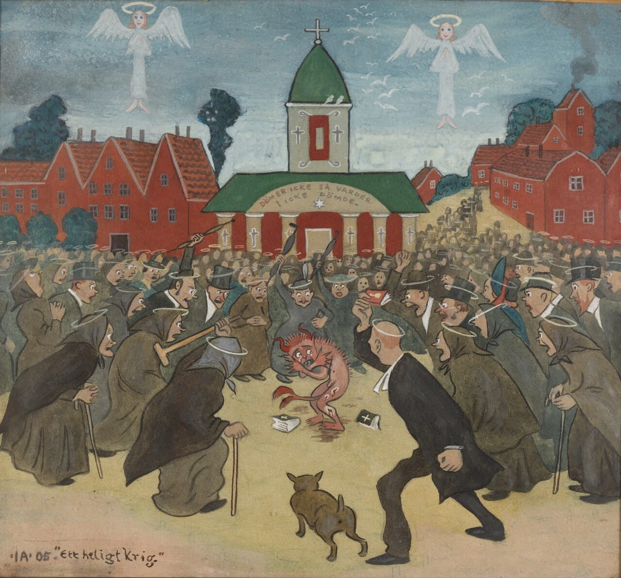 1878-Ivar Axel Henrik Arosenius - Una guerra santa alla Thielska